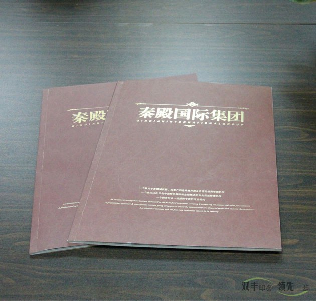 房地產行業(yè)封面燙金宣傳畫冊定制